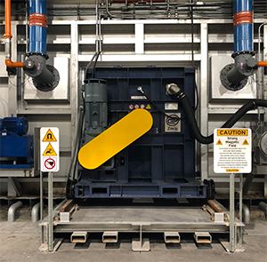 MagStir side of furnace