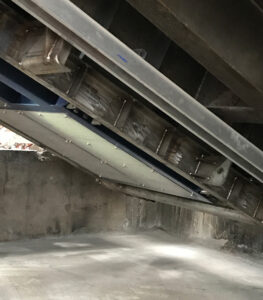 MagStir attached to furnace bottom