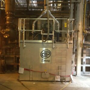 MagStir, side of furnace